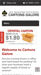Mobile Screenshot of cartonsgalore.com.au